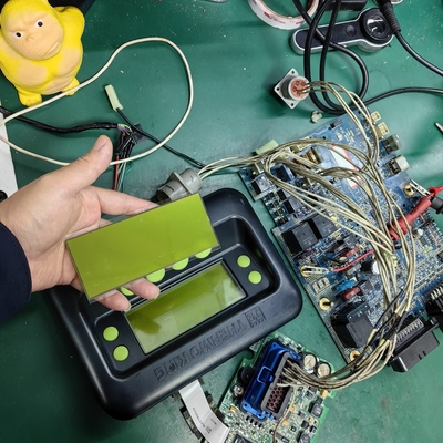 SR2,SR3 디스플레이 화면 CA-8452372 SR2,SR3 HMI를 위한 녹색 디스플레이 타입 LCD 화면 후판용 열 연소 부품