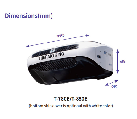 열왕 냉각 장치 T-780E T-880E T-1080E T-1280E 냉각 시스템