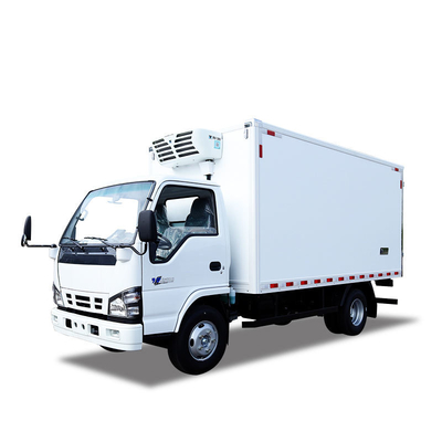 QINGLING 냉장고 트럭 식품 육류 생선 운송 NKR 냉장고 5 톤 THERMO KING RV380 냉장고