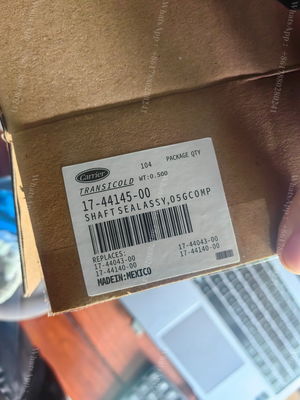 05K 샤프트 봉인 17-44785-00, 17-44145-00, 17-44705-00 캐리어 오아시스 250 05K 압축기