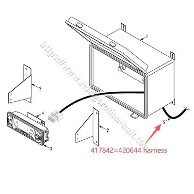 T-600M T-800M T-1000M T-680Pro T-880Pro T-1080Pro HARNESS - HMI 컨트롤러 420644/42-0644 417842/41-8742 THERMO KING T-series