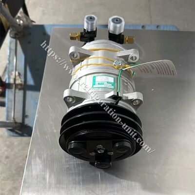 THERMO KING 정품 압축기 TK15 TK16 TK21 TK31, 오일 없음, 운송 냉동 장치용 항공 특송 가능