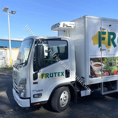 시티맥스 400 캐리어 트랜스콜드 모델은 작은 2.5-3.5 미터 냉장고 길이 트럭 12V/24V에 사용할 수 있습니다