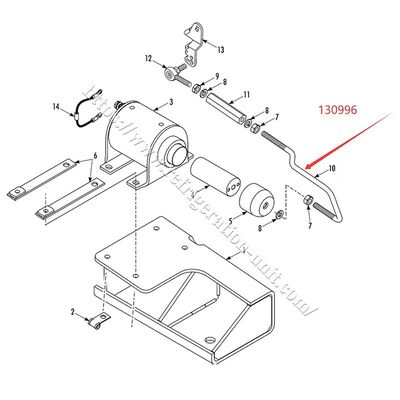 130996 THERMOKING SP 냉동 장치 풀 로드 - 연료 솔레노이드, T-M/T-R 애프터마켓 부품