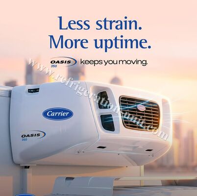 오아시스 350 8-9 미터 냉장고 트럭에 사용할 수 있는 캐리어 트랜시 콜드 냉장고 단위 40-50도 주변 온도 좋은 가격