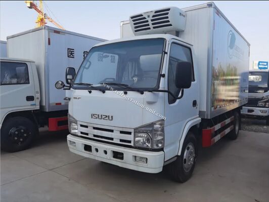 Isuzu 100p 일본 브랜드 트럭 차시 4.1m 길이 냉장고 박스 THERMO KING 냉장고 RV380V 4X2 미니 3톤 2톤 냉장고 냉장고 트럭
