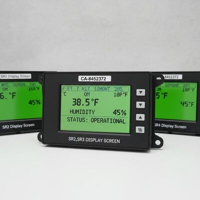 SR2,SR3, SR4 디스플레이 화면, SR2,SR3 디스플레이 화면 CA-8452372 THERMO KING SB210 SB230 HMIs 애프터마켓 예비 부품용 녹색 디스플레이 유형 LCD 화면