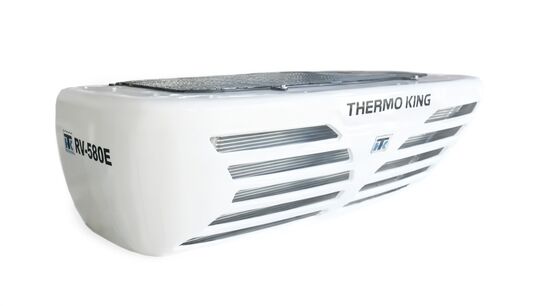 테르모 킹 RV580E 트럭 냉장 장치 C450을 24V DC, 뜨거운 가스 해빙 및 가벼운 무게 대기 시스템으로 교체하십시오.