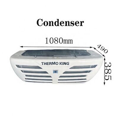 테르모 킹 RV580E 트럭 냉장 장치 C450을 24V DC, 뜨거운 가스 해빙 및 가벼운 무게 대기 시스템으로 교체하십시오.