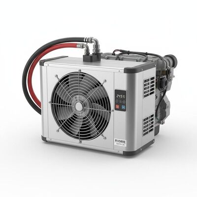 테르모 킹 RV580E 트럭 냉장 장치 C450을 24V DC, 뜨거운 가스 해빙 및 가벼운 무게 대기 시스템으로 교체하십시오.