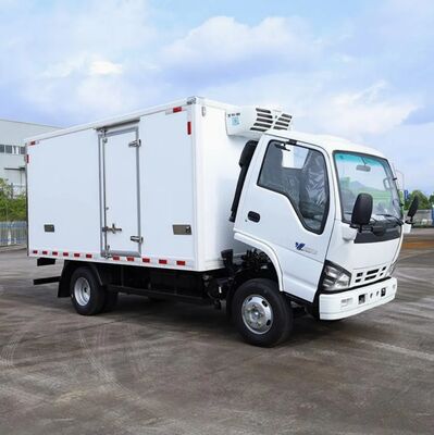 ISUZU QINGLING 600P 6륜 3톤 냉장 밴 (THERMO KING RV380 냉동 장치 포함)