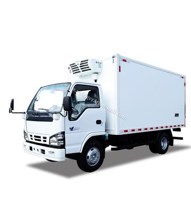 Isuzu 100p 일본 브랜드 트럭 차시 4.1m 길이 냉장고 박스 THERMO KING 냉장고 RV380V 4X2 미니 3톤 2톤 냉장고 냉장고 트럭